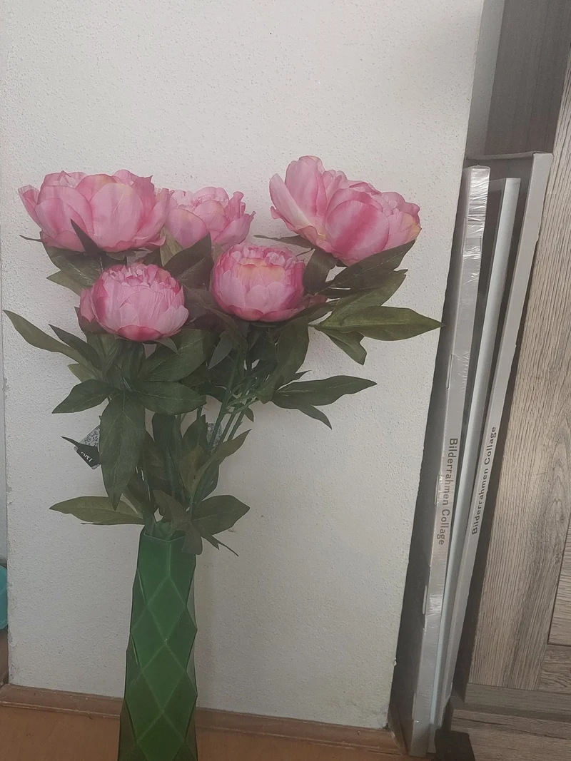 Seidenblumen "Pfingstrosen"