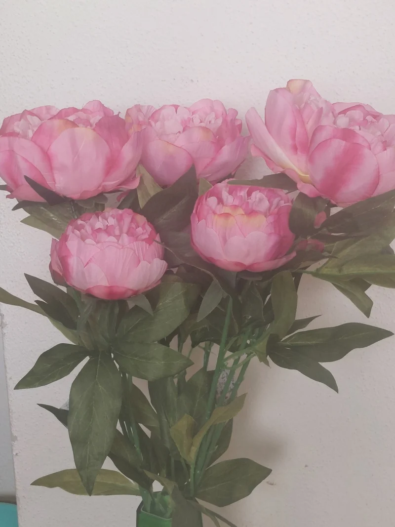 Seidenblumen "Pfingstrosen"