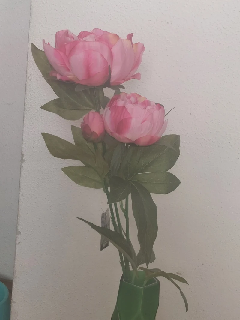 Seidenblumen "Pfingstrosen"