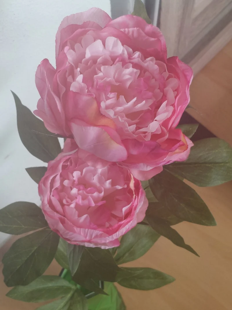 Seidenblumen "Pfingstrosen"