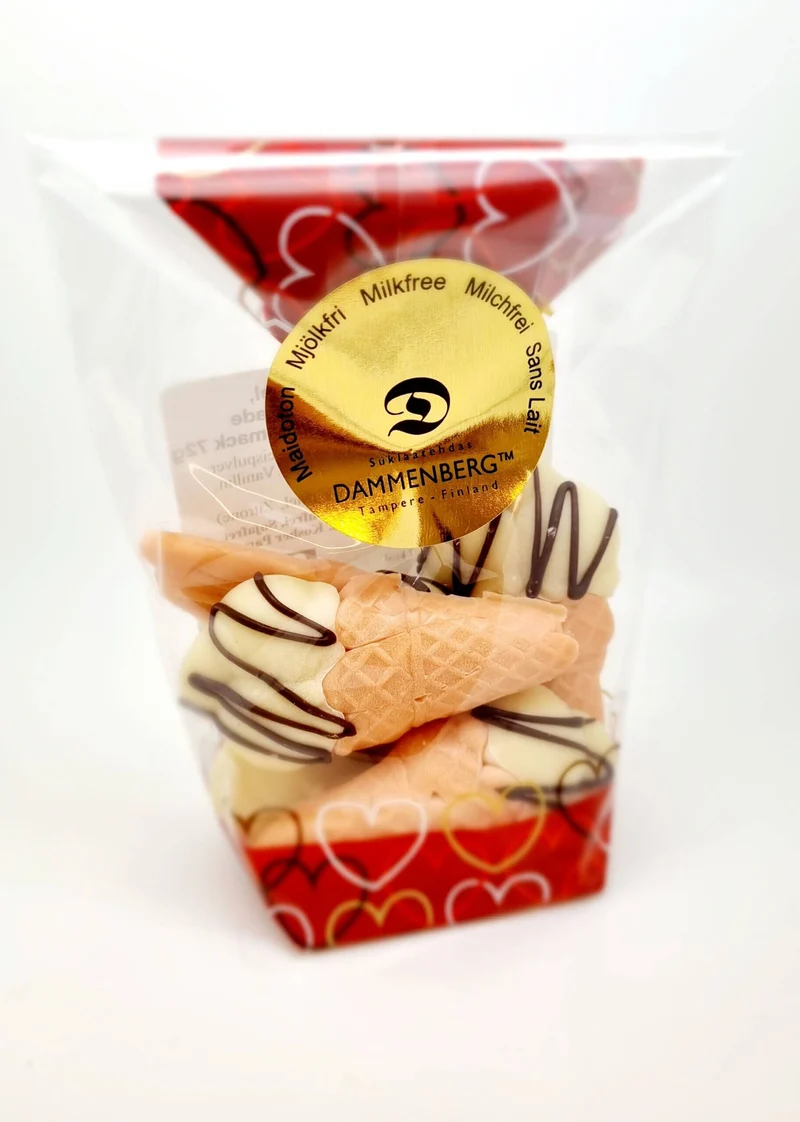 6 weiße Eis-Schokolade-Alternative Banane-Mango - 39% (Dammenberg)