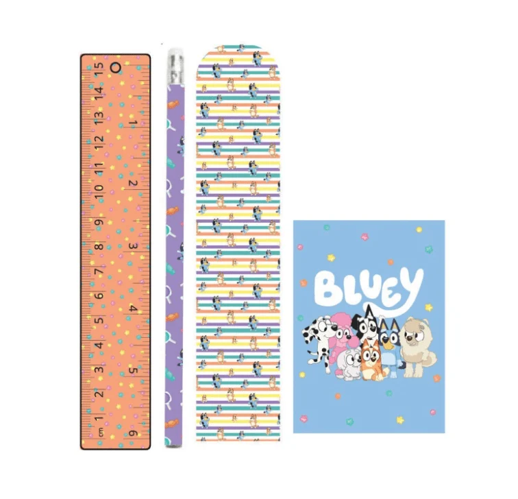 BLUEY-SCHREIBWAREN-SET – 16-TEILIG