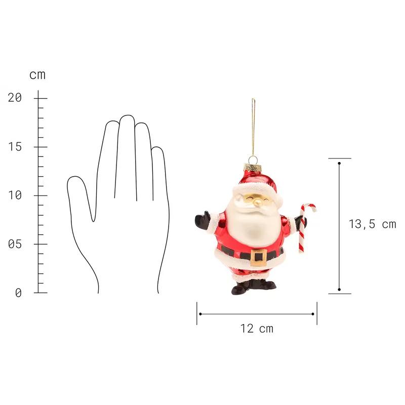 HANG ON Baumanhänger Weihnachtsmann