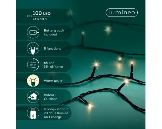 LED Basic-Beleuchtung USB Ladefuntion Outdoor