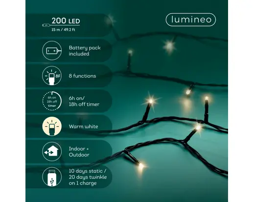 LED Basic-Beleuchtung USB Ladefunktion Outdoor