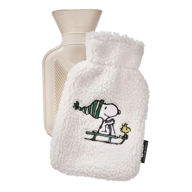 PEANUTS Mini-Wärmflasche Snoopy Schlitten