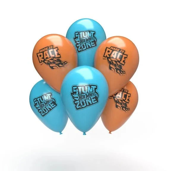 Hot Wheels Luftballons 25 cm, 10 Stück