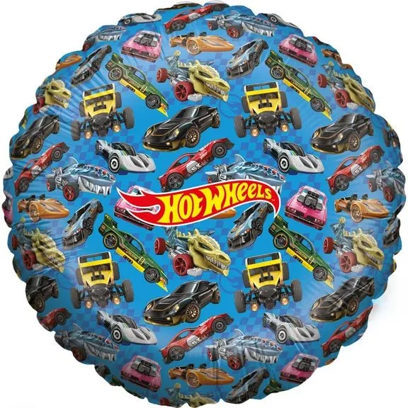 Hot Wheels Folienballon, leer, 45 cm