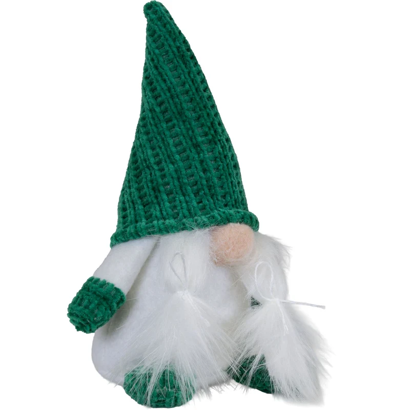 Weihnachtswichtel 14 cm, 4 Designs, sitzend, 4 Stück | Weihnachtsdekoration