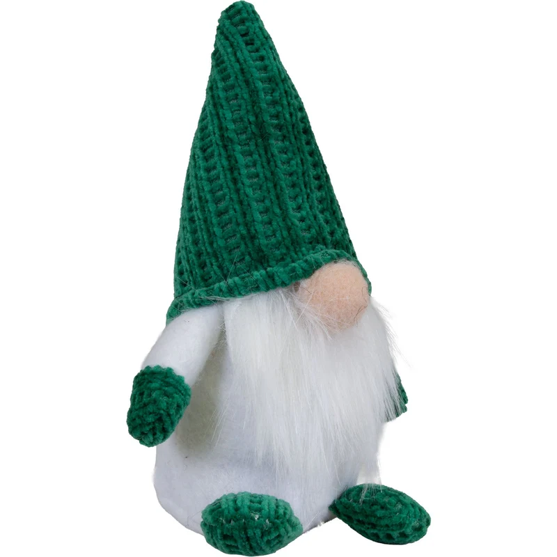 Weihnachtswichtel 14 cm, 4 Designs, sitzend, 4 Stück | Weihnachtsdekoration