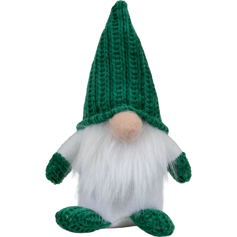 Weihnachtswichtel 14 cm, 4 Designs, sitzend, 4 Stück | Weihnachtsdekoration