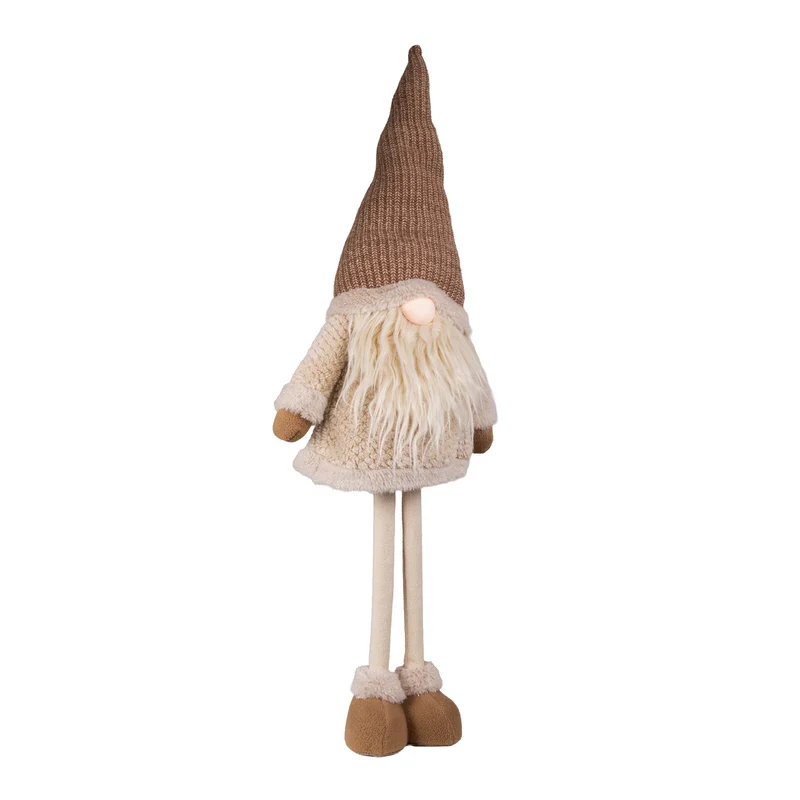 Weihnachtswichtel mit Teleskop-Beinen 64-90cm