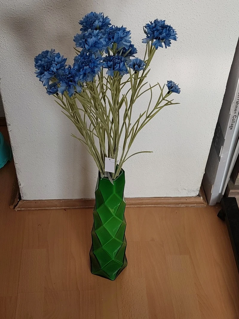 Seidenblumen "Kornblume"