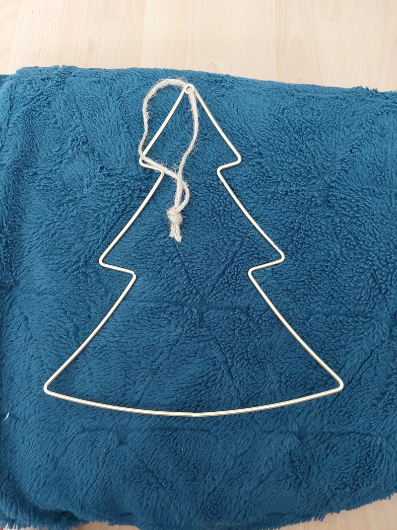 Drahtform "Tannenbaum" gold