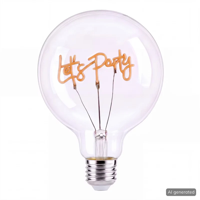 BRIGHT LIGHT LED-Glühlampe Let's Party