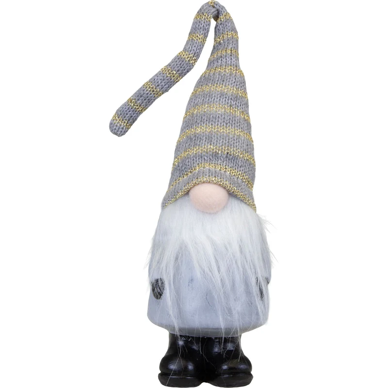 Weihnachtswichtel 4er Set stehend 23cm(31cm) – 4 Designs, mit langen Zipfelmützen