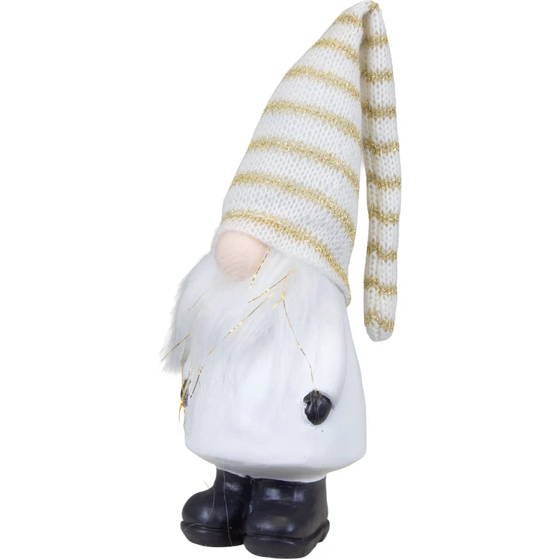 Weihnachtswichtel 4er Set stehend 23cm(31cm) – 4 Designs, mit langen Zipfelmützen