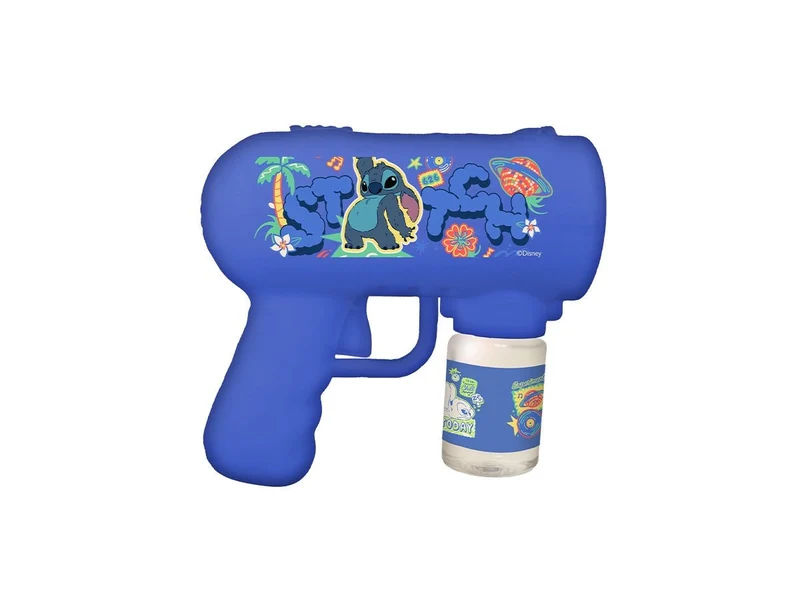 Blaue Seifenblasenpistole „Stich“