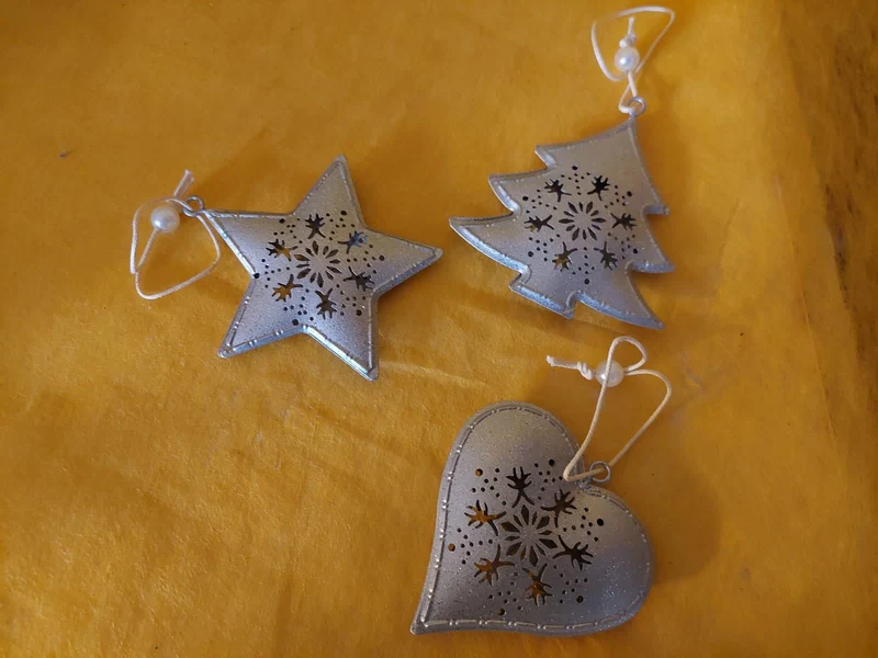 Metallanhänger silber