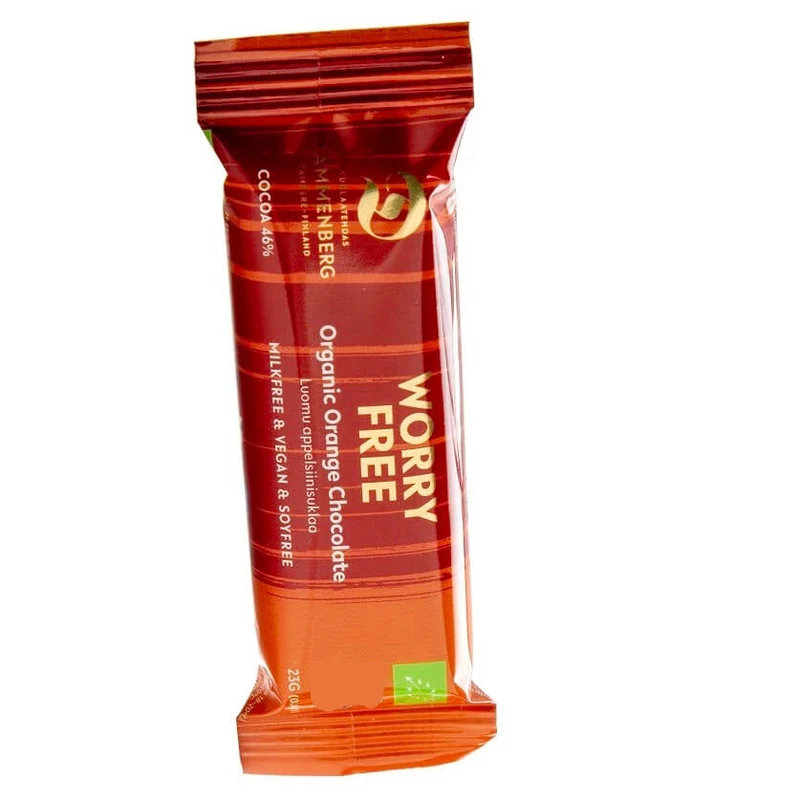Bio Milchalternative-Snack Orange - Worry free 46% (Dammenberg)