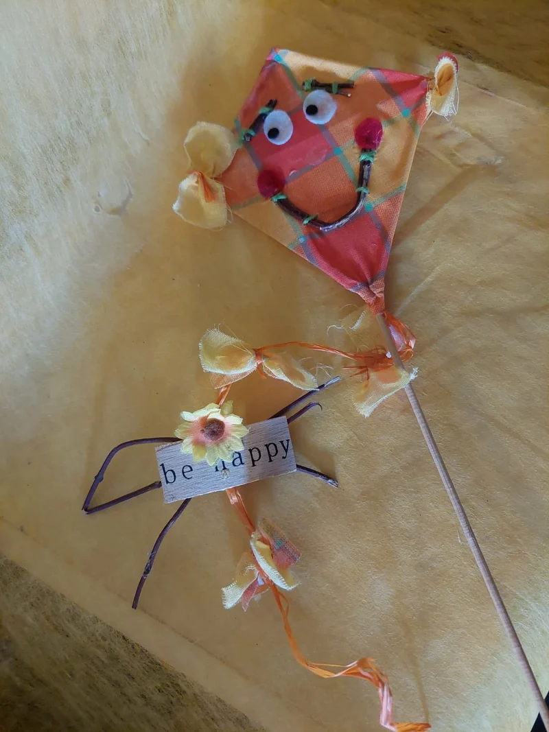 Einstecker Drache mit Spruch