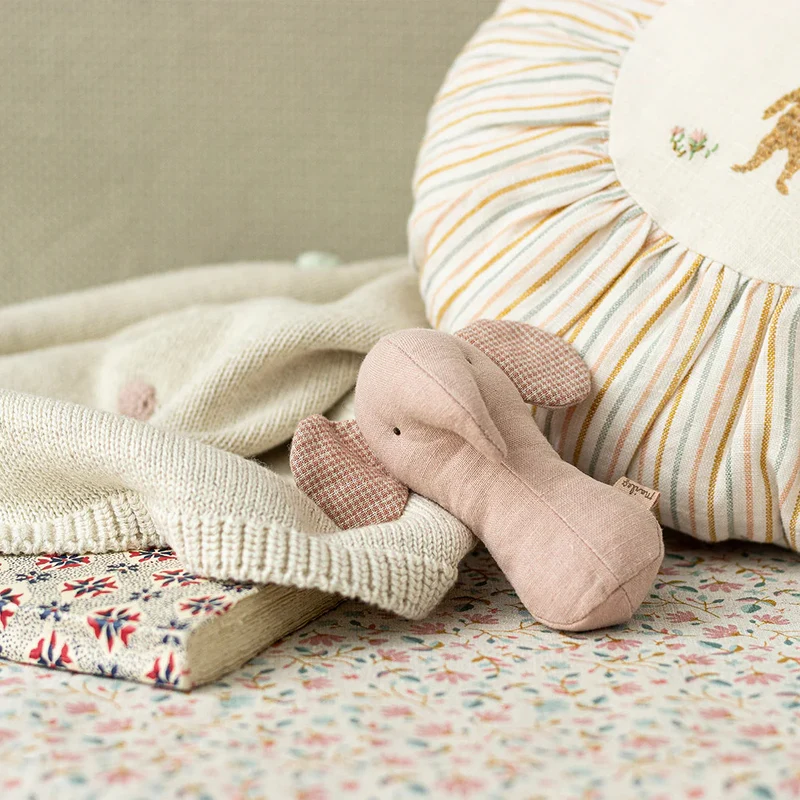 Maileg Elefant Rassel, rose