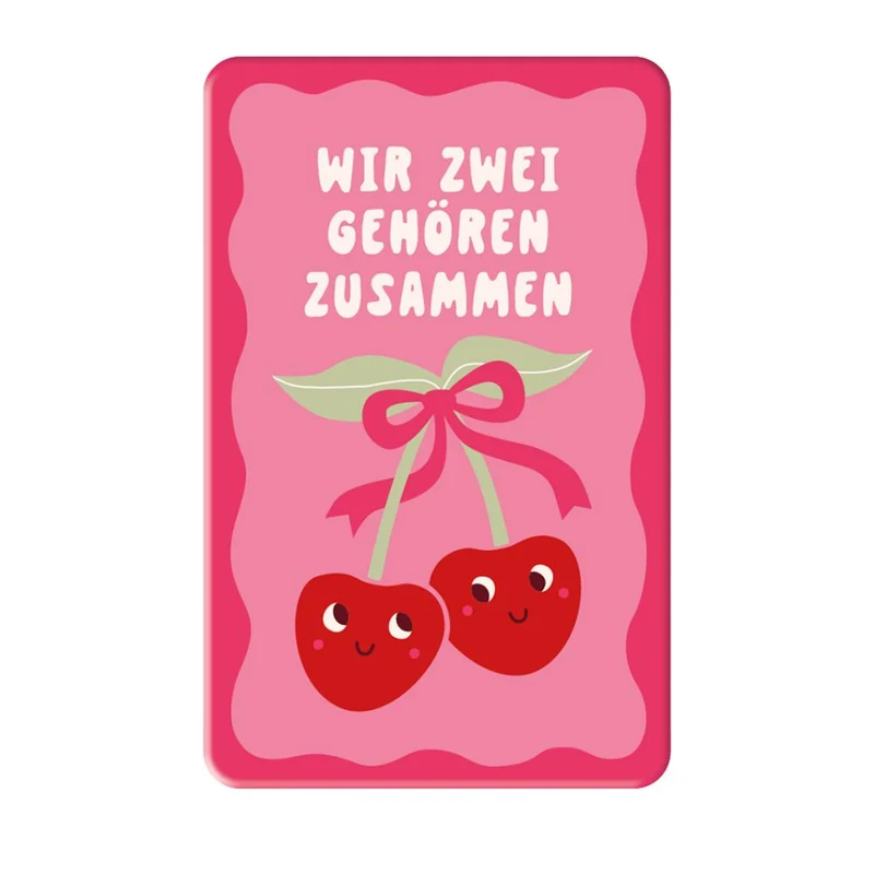 Magnet knall & bunt Wir gehören zusammen