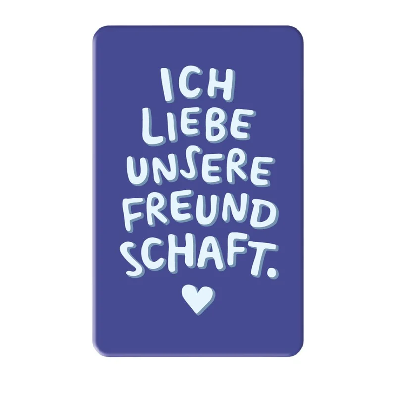 Magnet knall & bunt Freundschaft