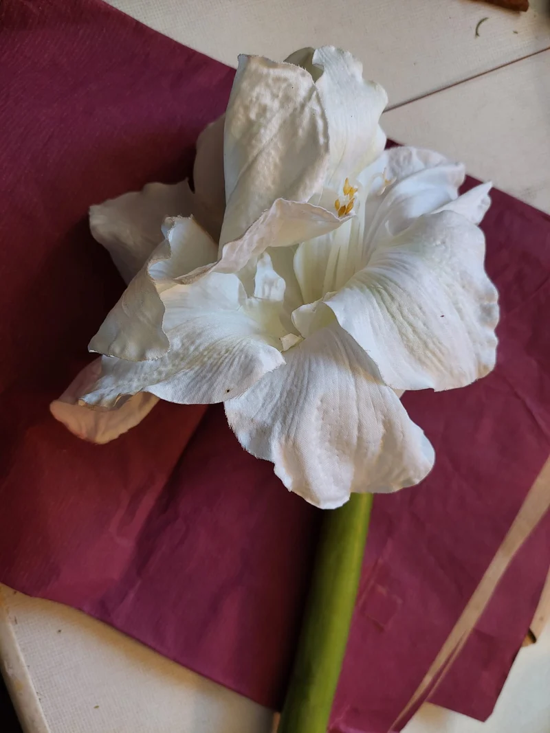 Seidenblumen "Amaryllis "