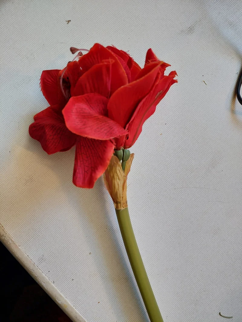Seidenblumen "Amaryllis "