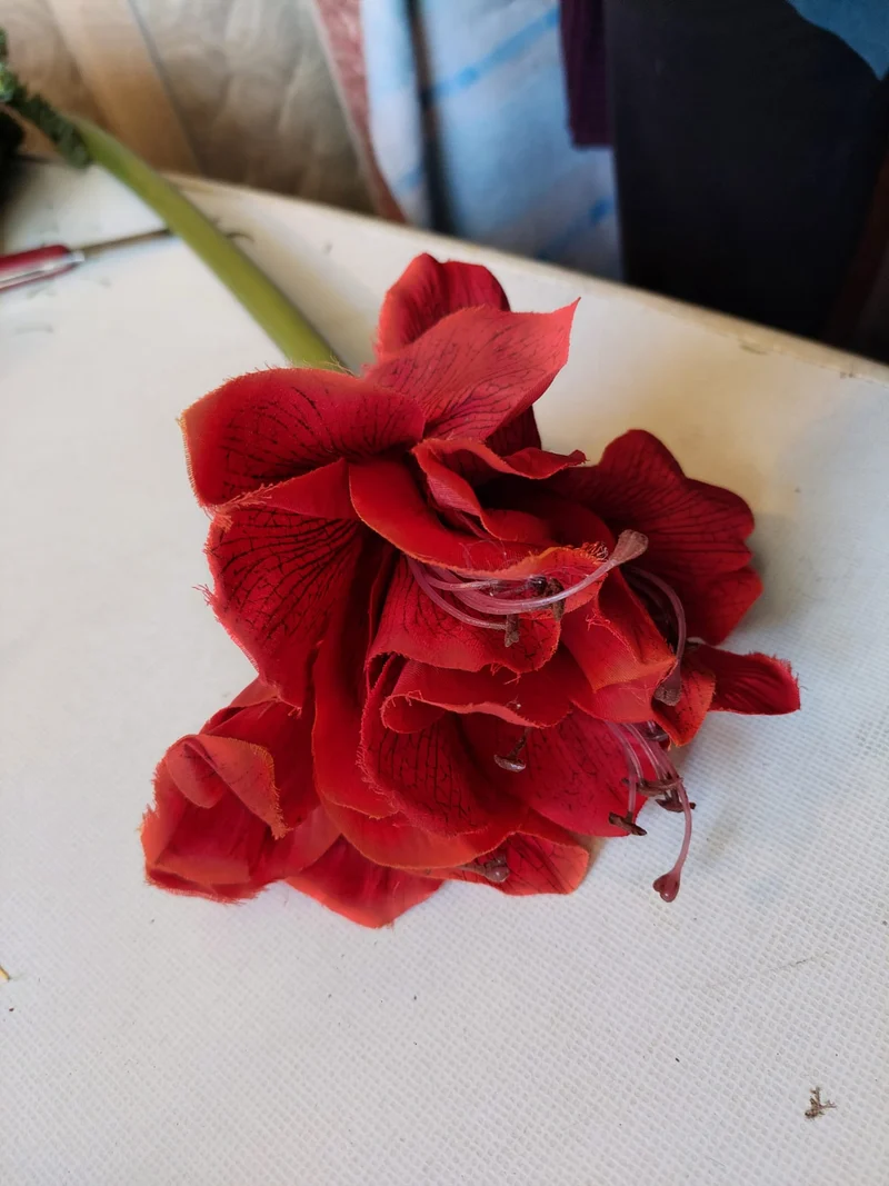 Seidenblumen "Amaryllis "