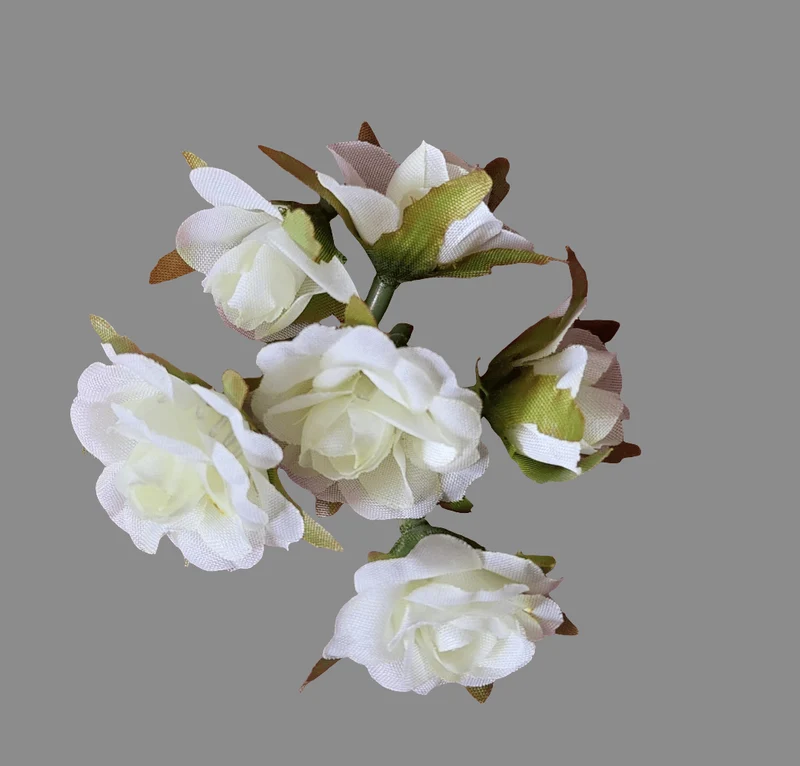 Seidenblumen - Köpfe "Rosen"