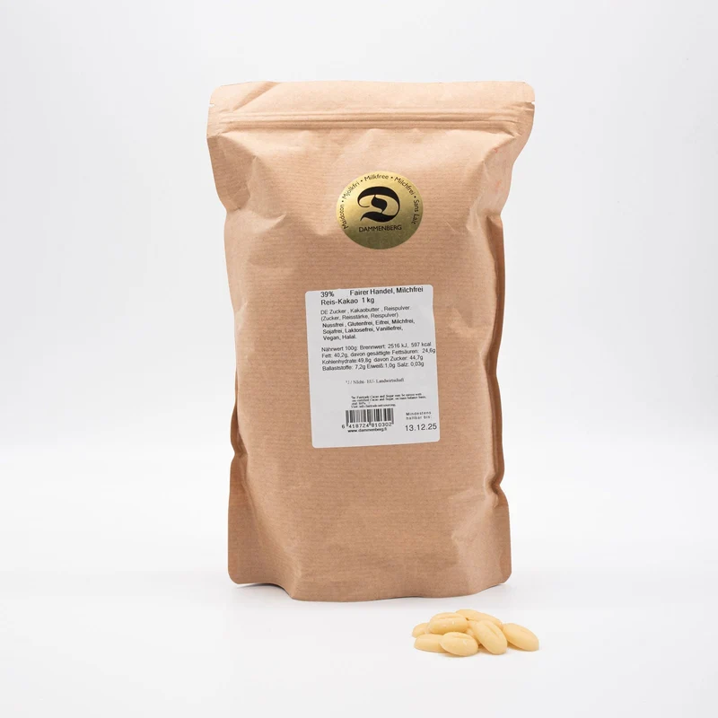 Weiße Back-Schoko-Drops(lose verpackt) - 39% (Dammenberg)