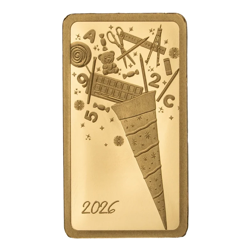 Goldbarren Schultüte