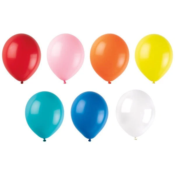 Farbige Latexballons, 50 Stück