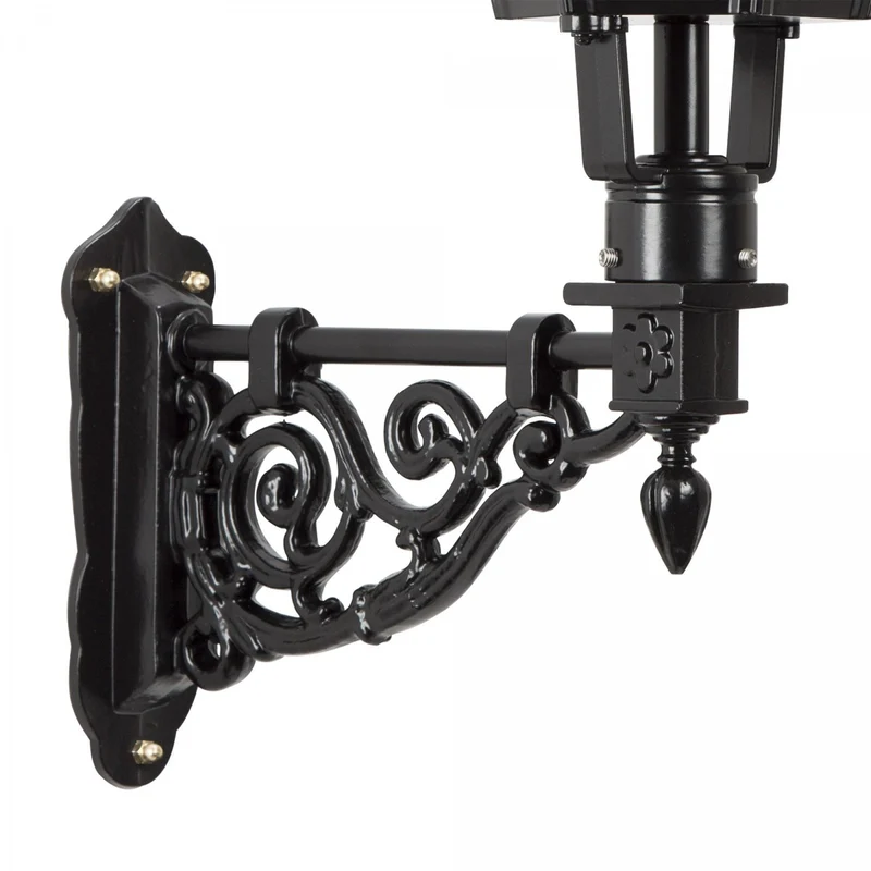 Casa Padrino Jugendstil Außenwandleuchte 29 x 45 x H. 81 cm - Verschiedene Farben - Nostalgische Wetterfeste Außenleuchte