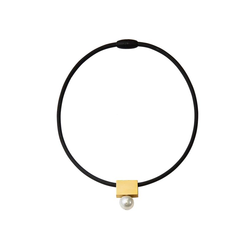 Collier 'Mother of Pearl' Version vergoldet
