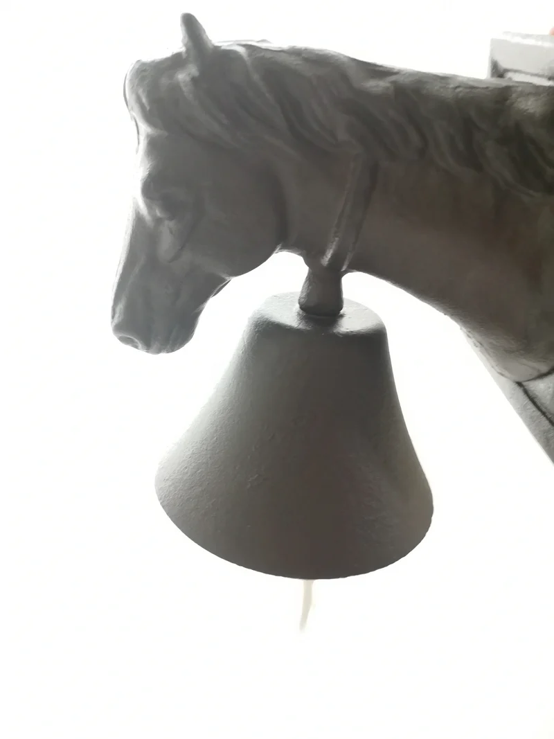 Türglocke Pferd aus Gusseisen