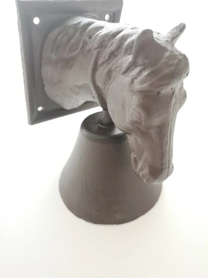 Türglocke Pferd aus Gusseisen