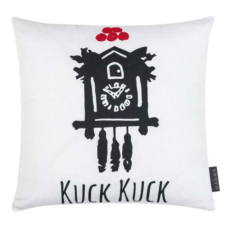 Kissenhüllen-Set „Schwarzwaldmädel & Kuck kuck“