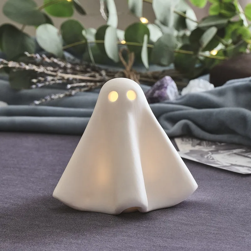 Gerald der LED-Halloween-Geist aus Porzellan