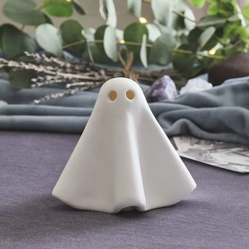 Gerald der LED-Halloween-Geist aus Porzellan