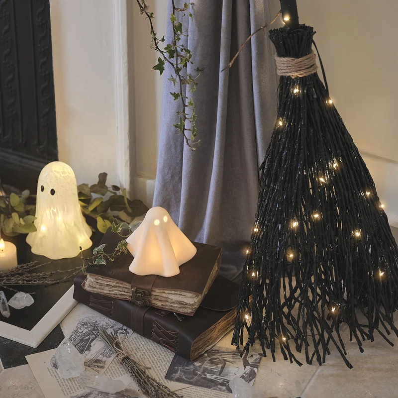 Gerald der LED-Halloween-Geist aus Porzellan
