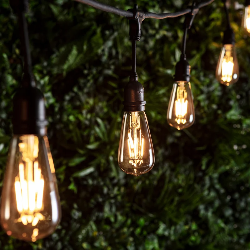5er Pack Squirrel Cage LED Vintage Glühbirne E27 1W