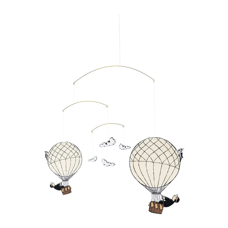 Decke-Mobile Der Ballonfahrer