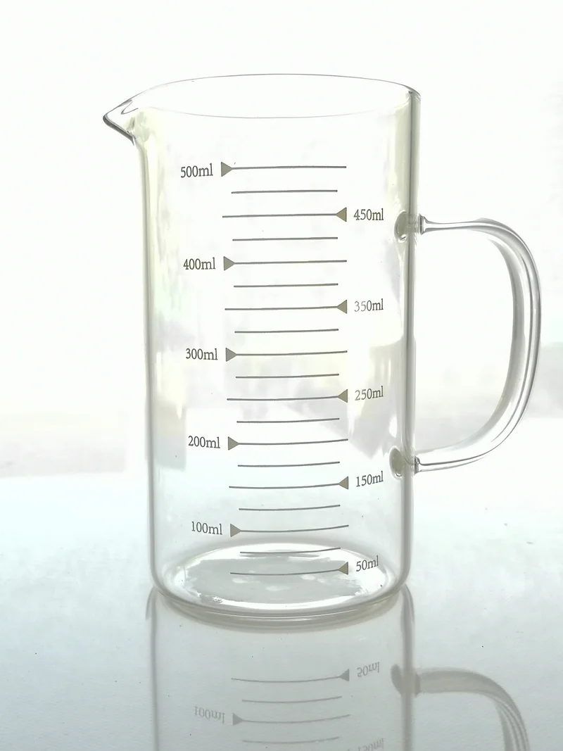 Messbecher Glas