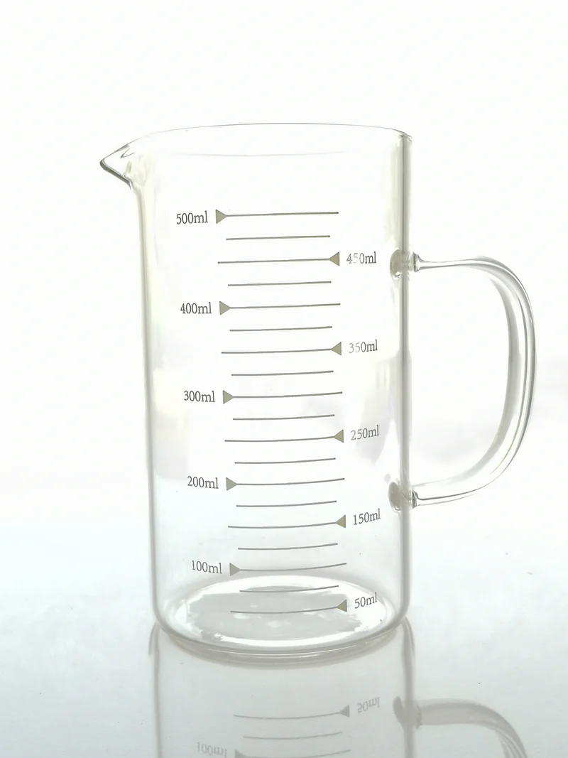 Messbecher Glas