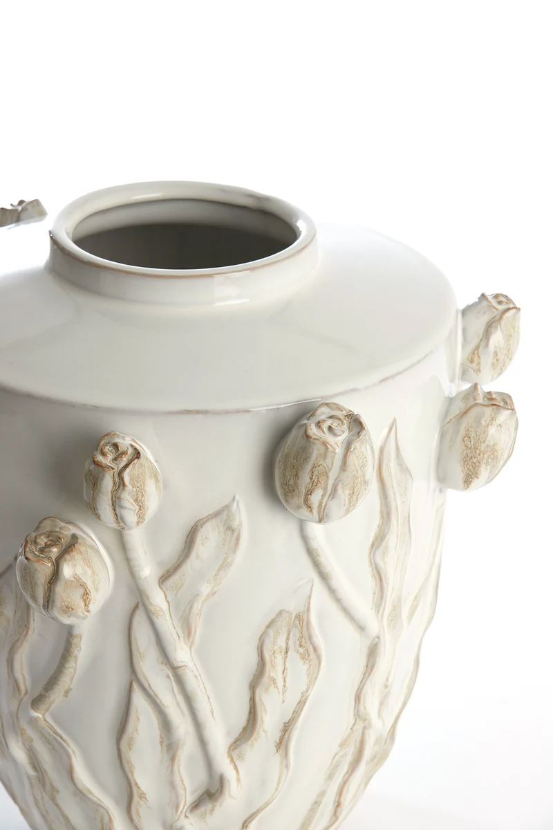 Vase JUANA crème versch. Größen