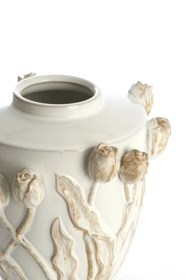 Vase JUANA crème versch. Größen
