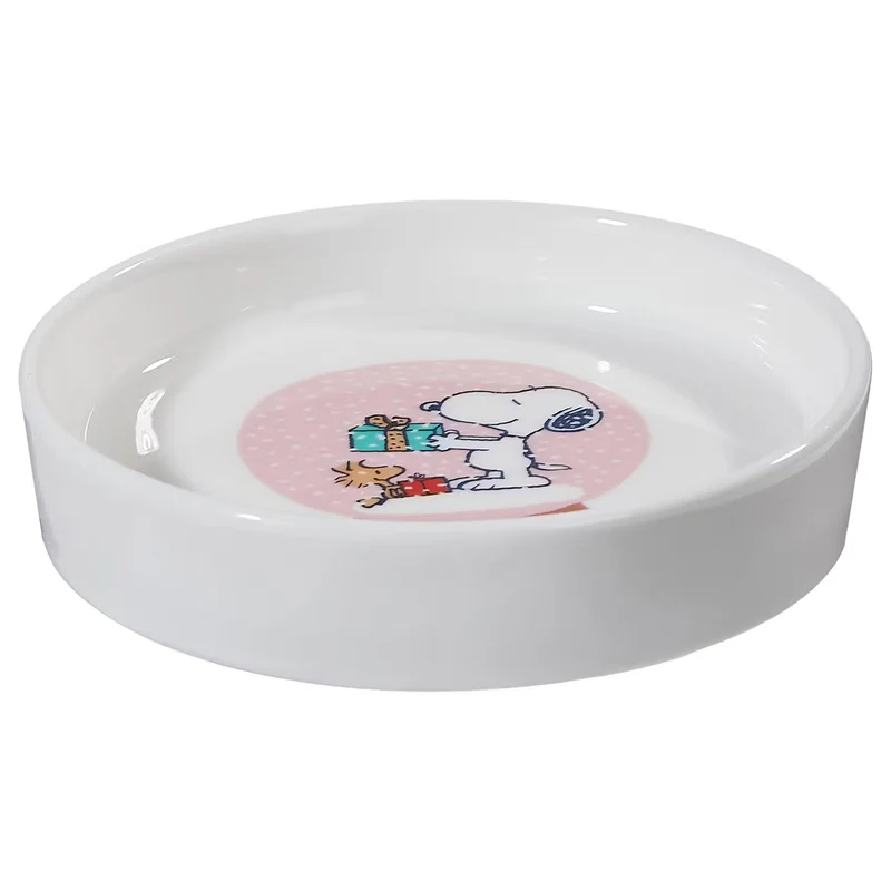PEANUTS Schmuckteller Snoopy Schneekugel